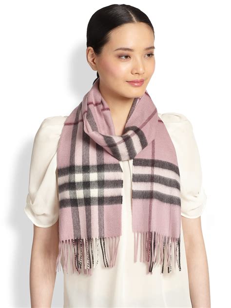 burberry scarf pink cashmere wool|burberry check cashmere scarf sale.